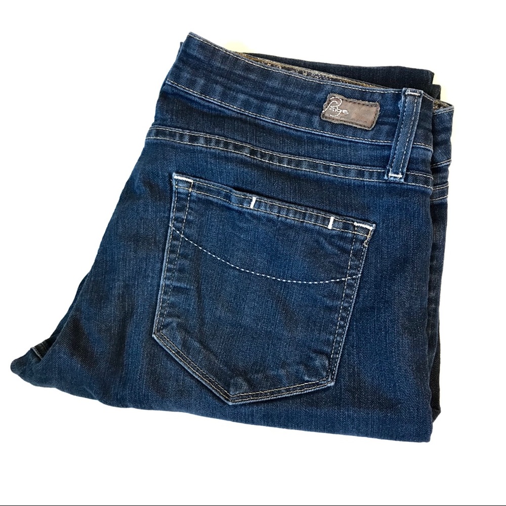 Paige Denim Skinny Ankle Jeans - Medium Wash